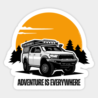 Adventure Is Everywhere - 4WD Camper Sticker